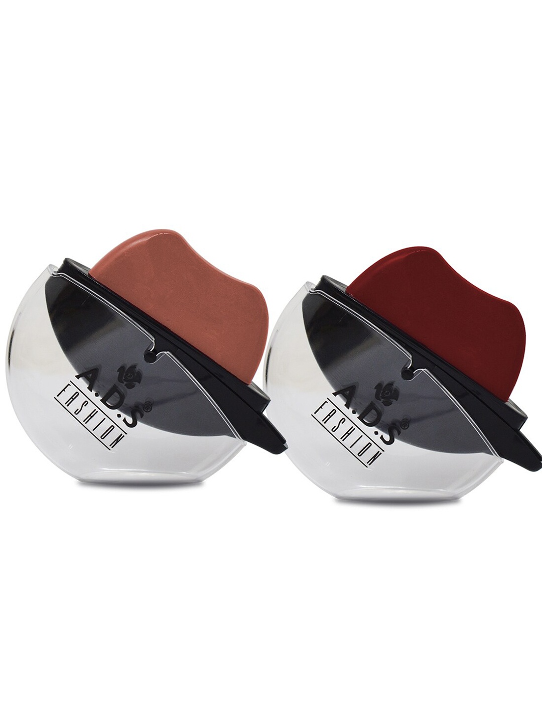 Adbeni 2-Pcs Lip Shape Waterproof Matte Lipstick - 5g Eac -Caramel Nude-Magnetic Mahogany
Adbeni 2-Pcs Lip Shape Waterproof Matte Lipstick - 5g Eac -Caramel Nude-Magnetic Mahogany