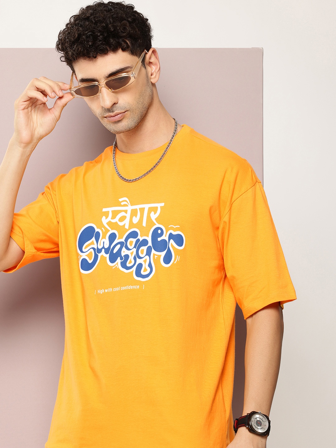 Kook N Keech Typography Printed Drop-Shoulder Sleeves Pure Cotton T-shirt, Orange
Kook N Keech Typography Printed Drop-Shoulder Sleeves Pure Cotton T-shirt, Orange