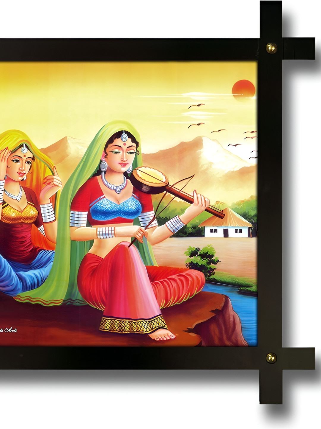 PnF Green & Red Wooden Wall Art 
PnF Green & Red Wooden Wall Art