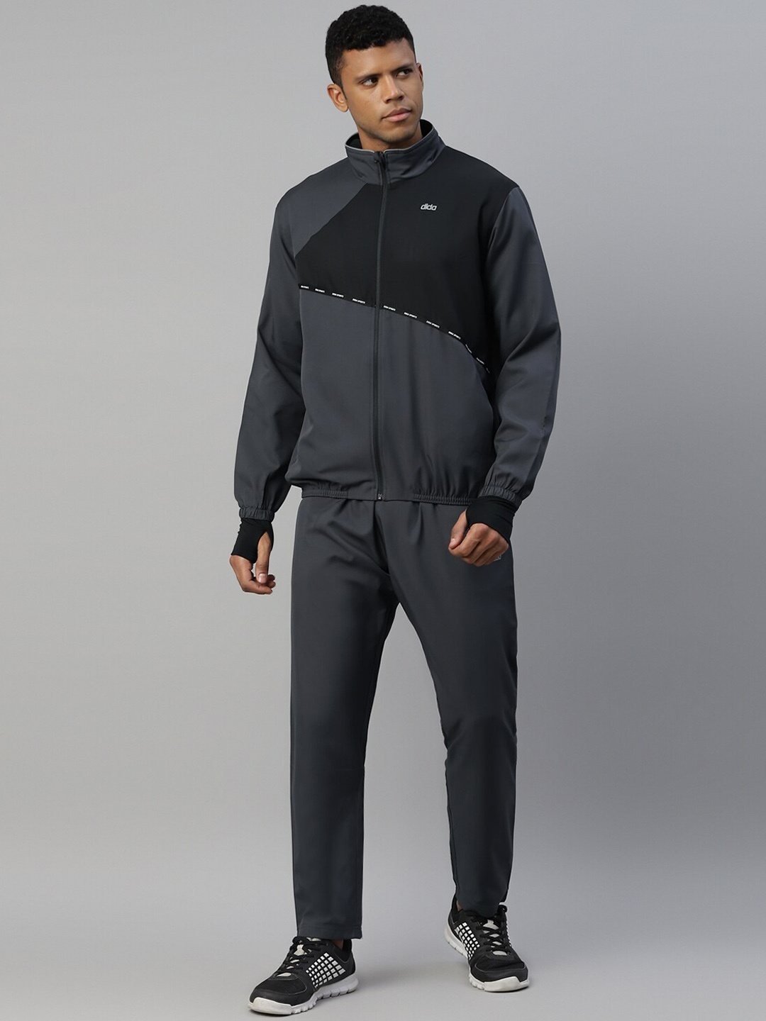 DIDA Men Elite Durable Colorblock Quick-Dry Body-Fit Activewear Sports Fitness Track Suit, Charcoal
DIDA Men Elite Durable Colorblock Quick-Dry Body-Fit Activewear Sports Fitness Track Suit, Charcoal