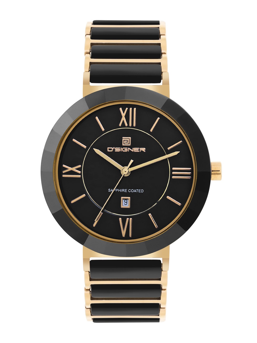 Dsigner Men Brass Dial & Ceramic Bracelet Style Straps Analogue Watch 815GBCRM.3G, Black
Dsigner Men Brass Dial & Ceramic Bracelet Style Straps Analogue Watch 815GBCRM.3G, Black