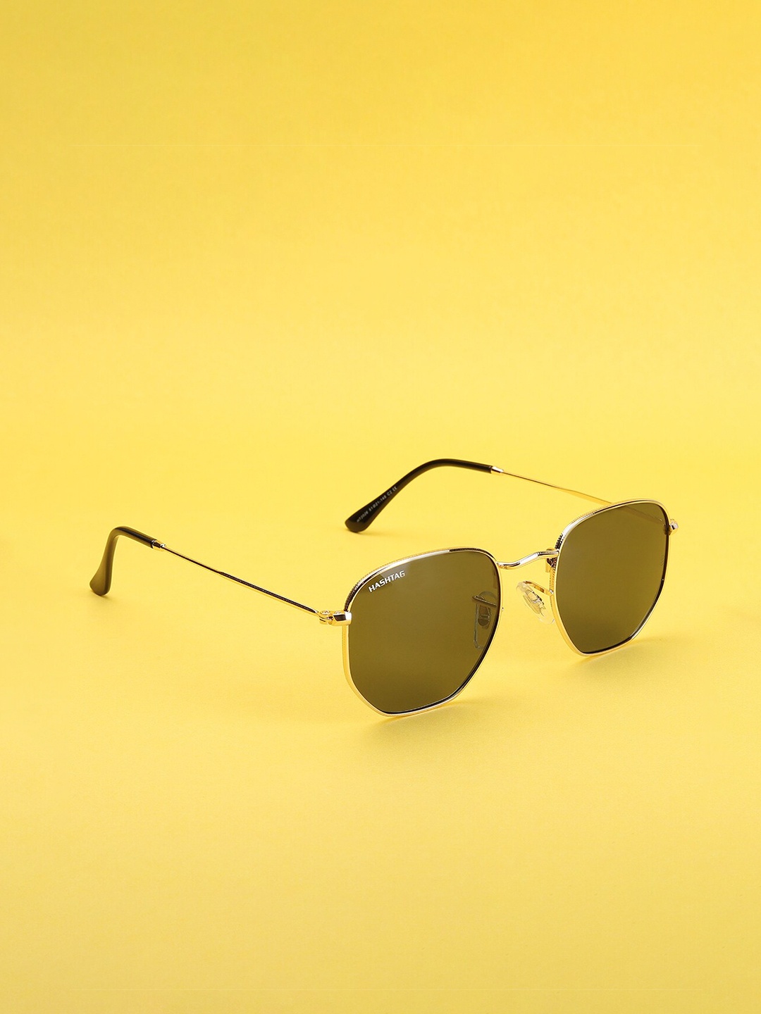 HASHTAG EYEWEAR Unisex Square Sunglasses With Polarised and UV Protected Lens HT2026, Green
HASHTAG EYEWEAR Unisex Square Sunglasses With Polarised and UV Protected Lens HT2026, Green