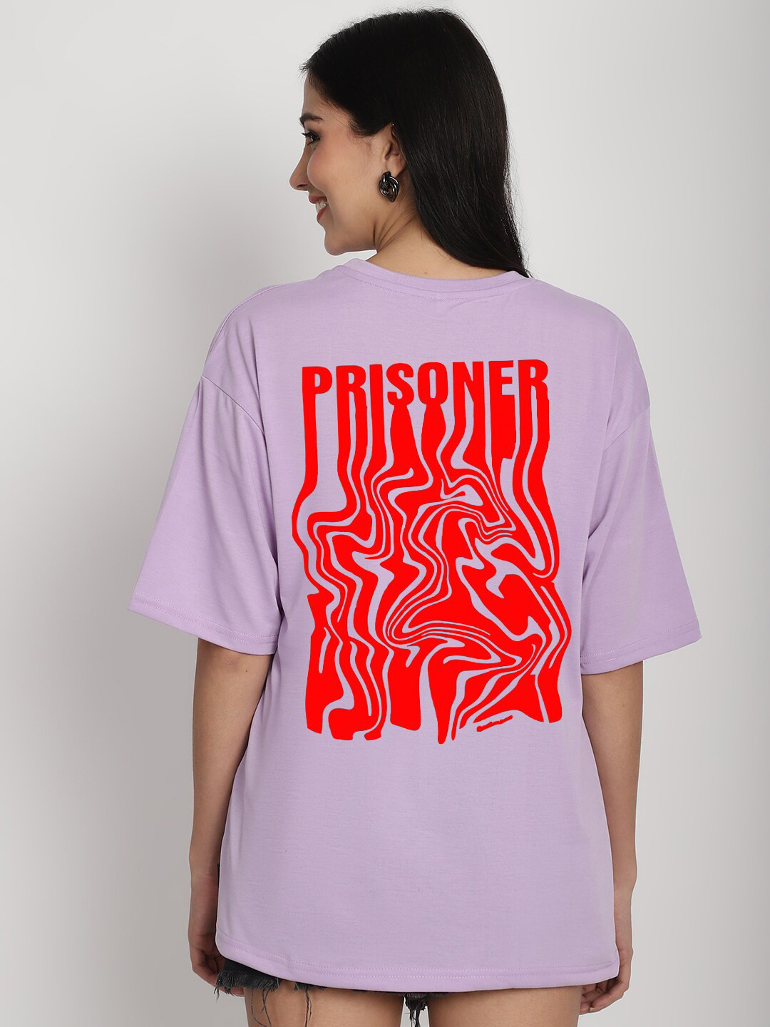YOU FOREVER Typography Printed Drop Shoulder Sleeves Cotton Oversized T-shirt, Purple
YOU FOREVER Typography Printed Drop Shoulder Sleeves Cotton Oversized T-shirt, Purple