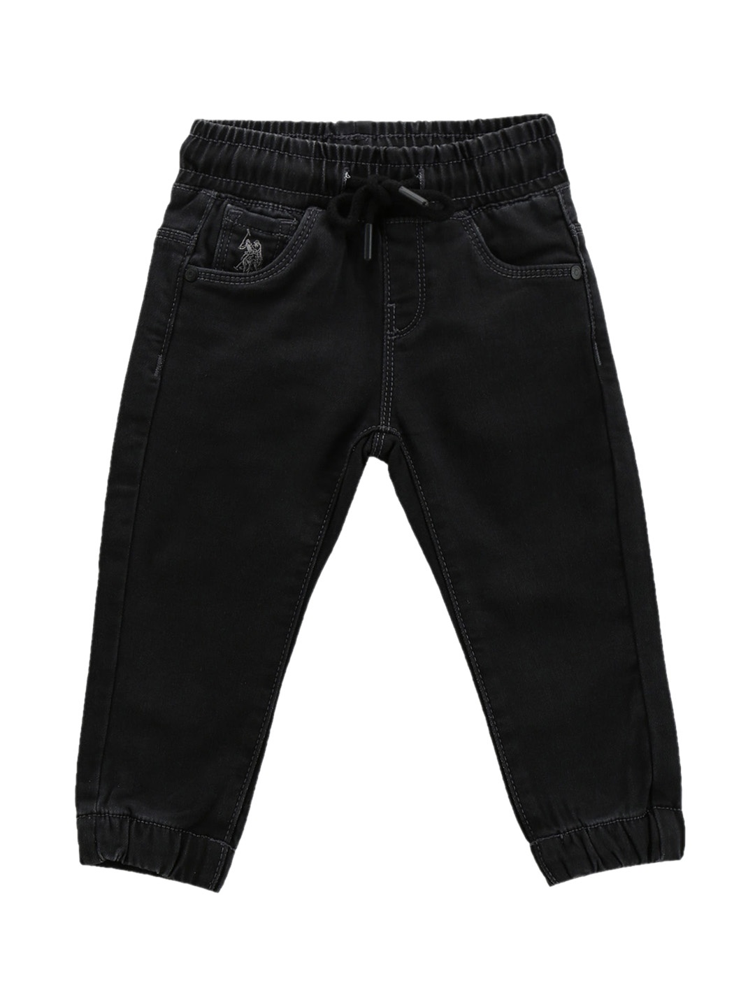 U.S. Polo Assn. Kids Boys Classic Slim Fit Mid-Rise Clean Look Stretchable Jeans, Black
U.S. Polo Assn. Kids Boys Classic Slim Fit Mid-Rise Clean Look Stretchable Jeans, Black