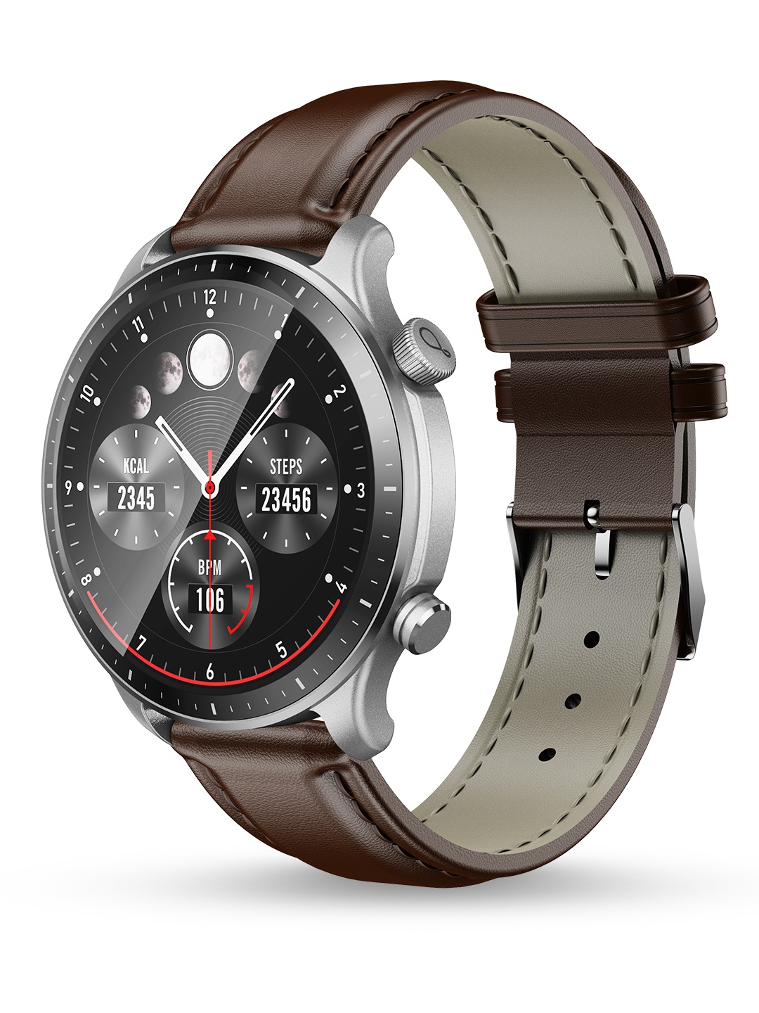pebble Brown Cosmos Luxe 3 1.43" AMOLED AOD, BT Calling, Long Battery Life Smart Watch
pebble Brown Cosmos Luxe 3 1.43" AMOLED AOD, BT Calling, Long Battery Life Smart Watch