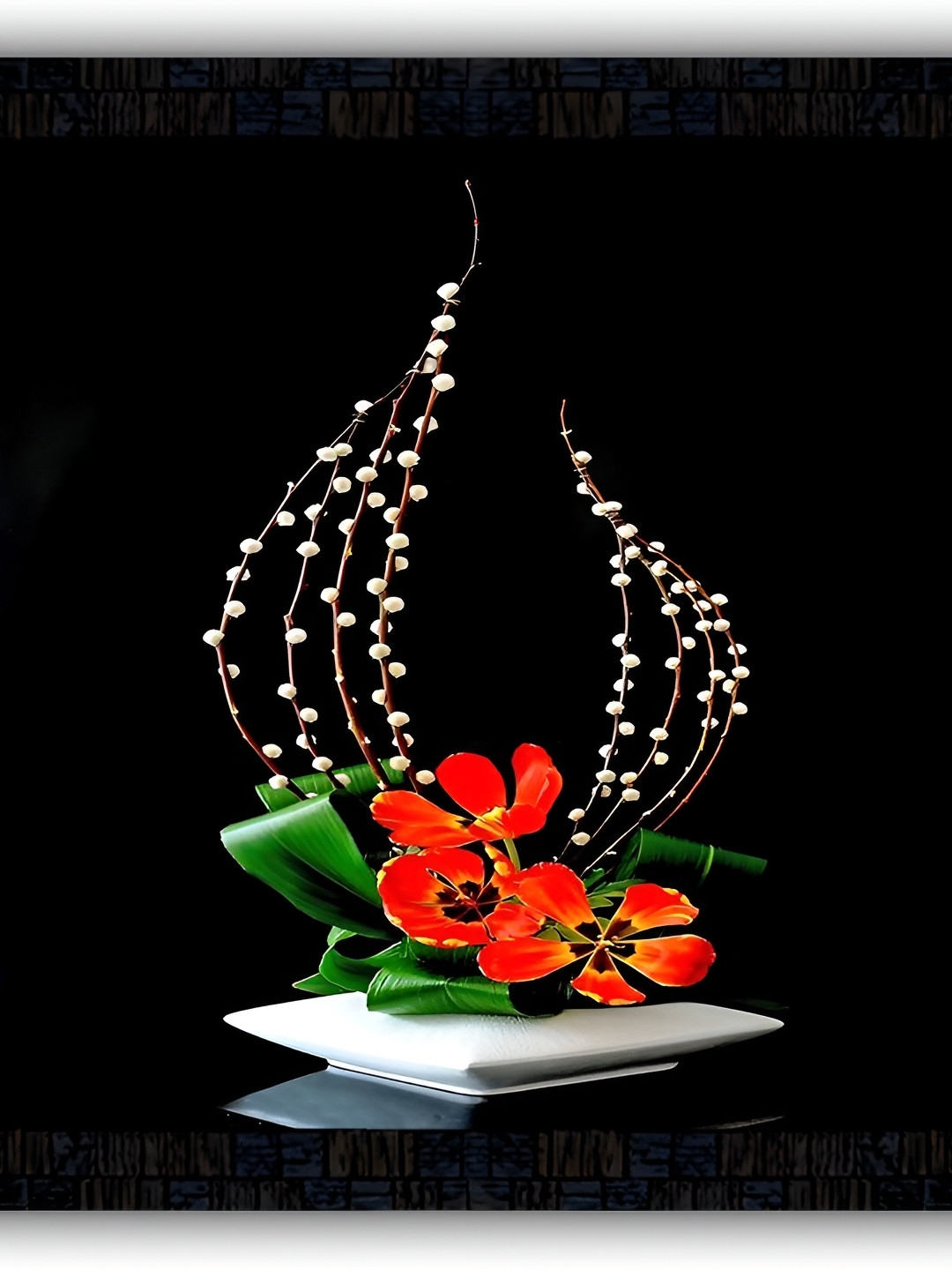 PnF Black & Red Floral and Botanical Paintings Wall Art
PnF Black & Red Floral and Botanical Paintings Wall Art