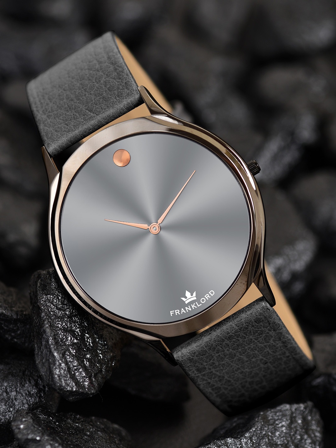Franklord Sleek Super Slim Series Men Leather Straps Analogue Watch F-134 GGRG, Grey
Franklord Sleek Super Slim Series Men Leather Straps Analogue Watch F-134 GGRG, Grey