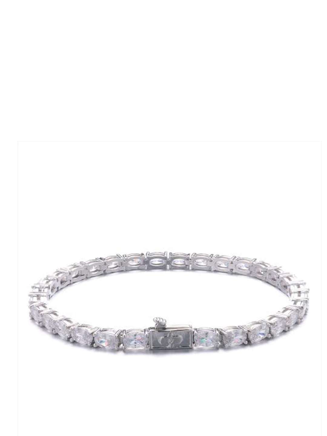 Drip Project Men 14k White Gold Plated Cubic Zirconia Studded Wraparound Bracelet, Silver
Drip Project Men 14k White Gold Plated Cubic Zirconia Studded Wraparound Bracelet, Silver