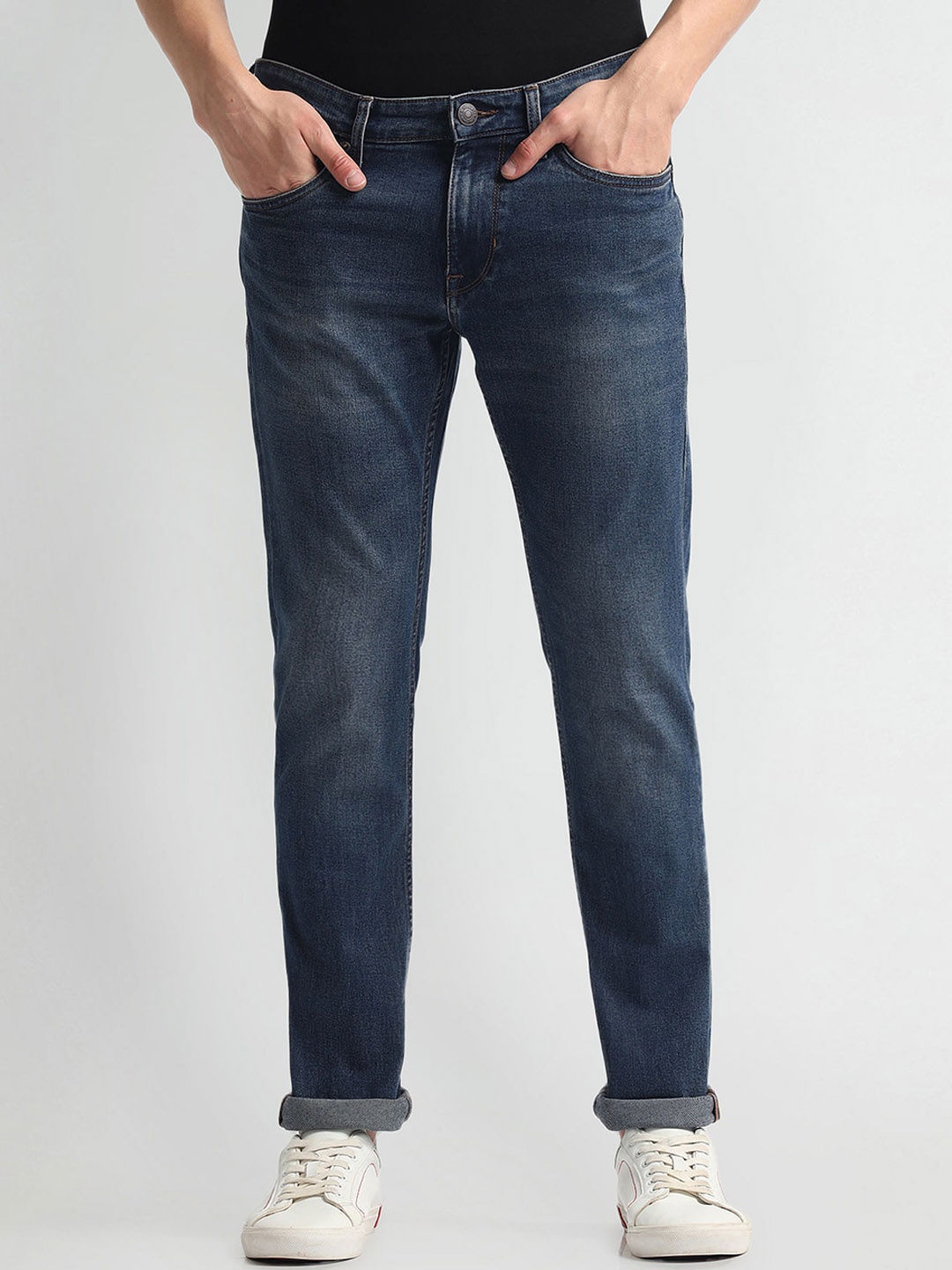 U.S. Polo Assn. Denim Co. Men Straight Fit Light Fade Stretchable Jeans, Blue
U.S. Polo Assn. Denim Co. Men Straight Fit Light Fade Stretchable Jeans, Blue