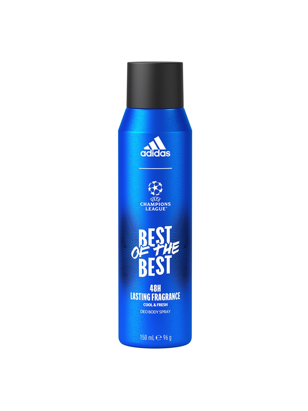 ADIDAS Men UEFA Best of the Best Long Lasting Deo Body Spray - 96 g, Blue
ADIDAS Men UEFA Best of the Best Long Lasting Deo Body Spray - 96 g, Blue