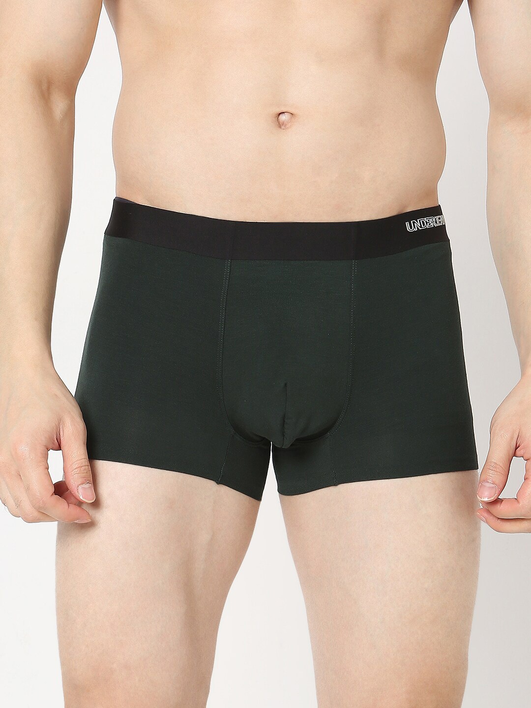 UnderJeans by Spykar Brand Logo Printed Outer-Elastic Short Trunks UJNPTSI100BOTTLEGREEN1, Green
UnderJeans by Spykar Brand Logo Printed Outer-Elastic Short Trunks UJNPTSI100BOTTLEGREEN1, Green