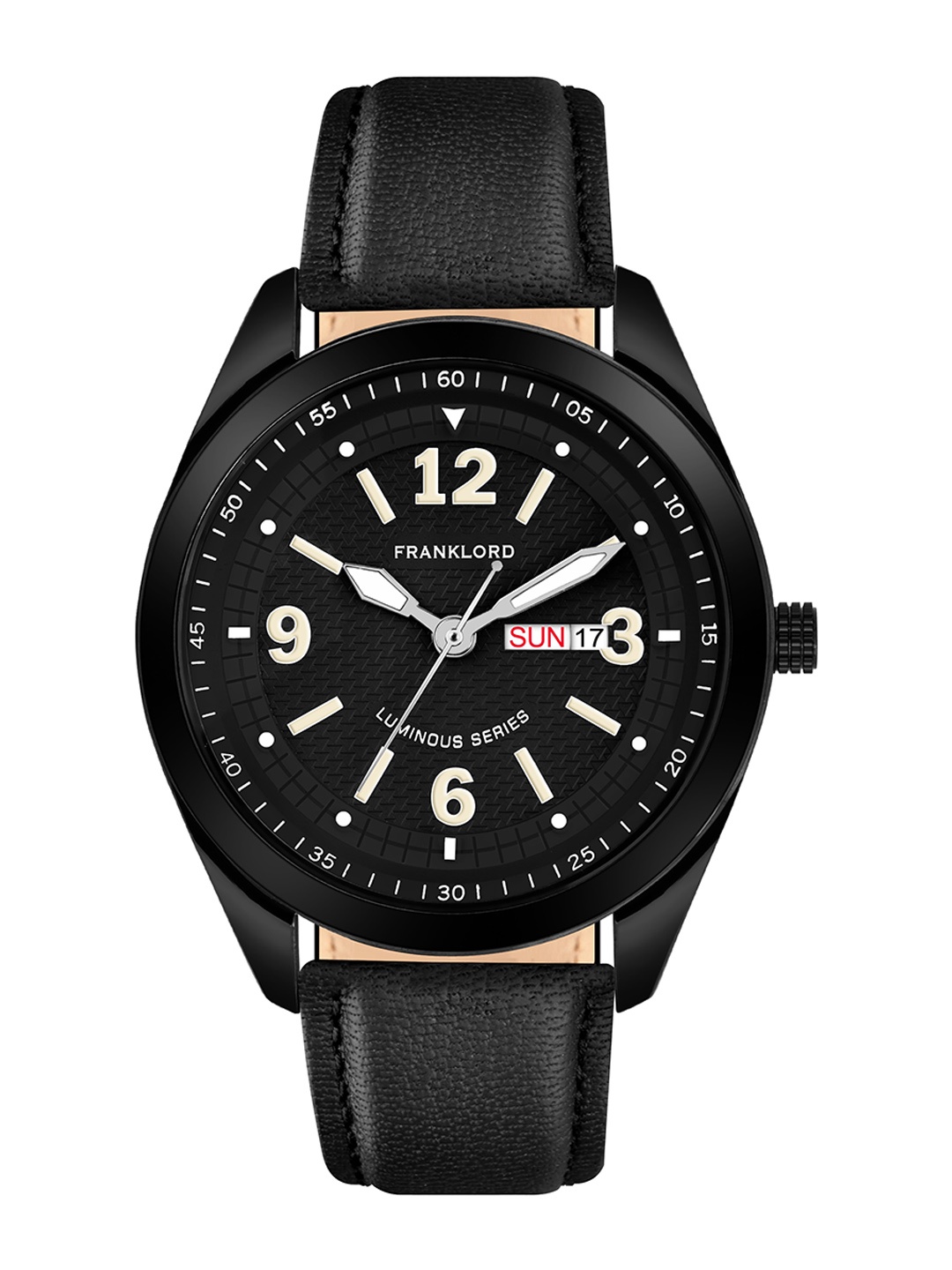 Franklord Men Printed Dial & Stainless Steel Straps Analogue Automatic Watch F-110 BLK, Black
Franklord Men Printed Dial & Stainless Steel Straps Analogue Automatic Watch F-110 BLK, Black