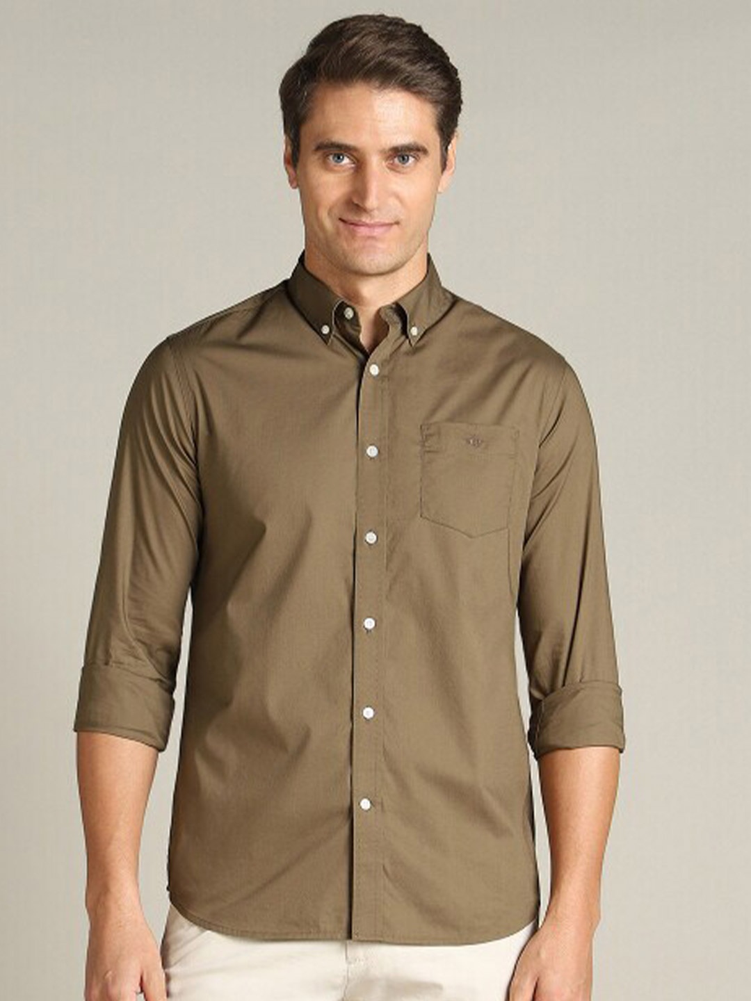 Dockers Button Down Collar Long Sleeves Cotton Classic Fit Casual Shirt, Green
Dockers Button Down Collar Long Sleeves Cotton Classic Fit Casual Shirt, Green