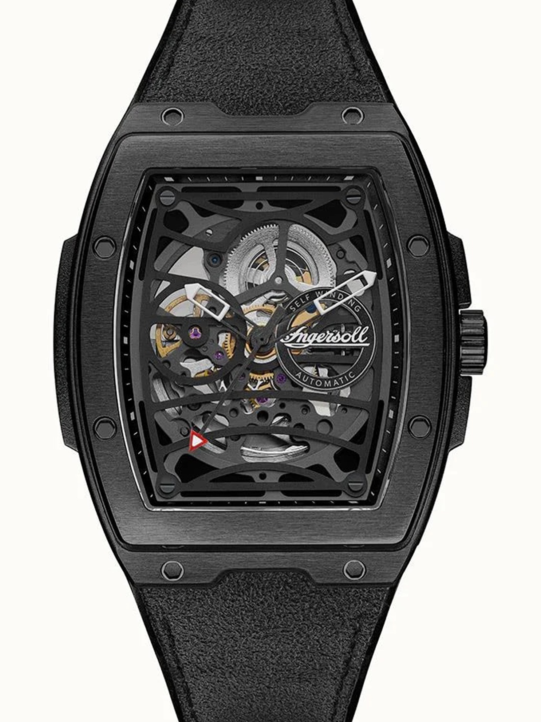 Ingersoll Men Skeleton Dial & Leather Straps Analogue Automatic Watch I12307, Black
Ingersoll Men Skeleton Dial & Leather Straps Analogue Automatic Watch I12307, Black