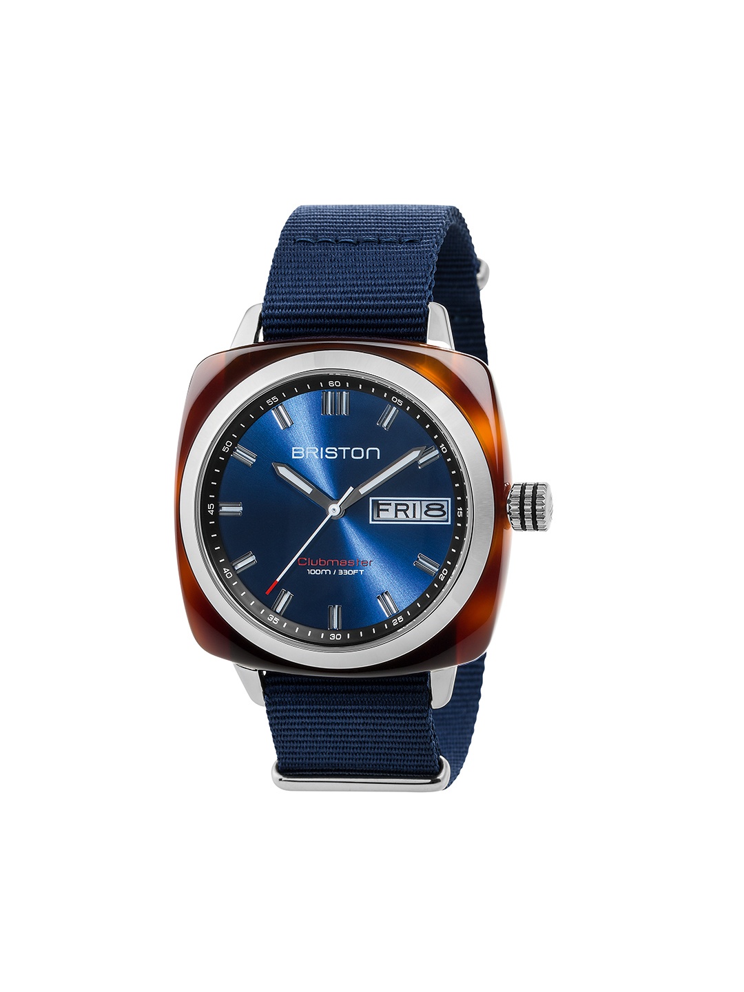 BRISTON Clubmaster Sport HMS Unisex Printed Dial Analogue Calendar Watch 17342.SA.TS.9.NNB, Blue
BRISTON Clubmaster Sport HMS Unisex Printed Dial Analogue Calendar Watch 17342.SA.TS.9.NNB, Blue