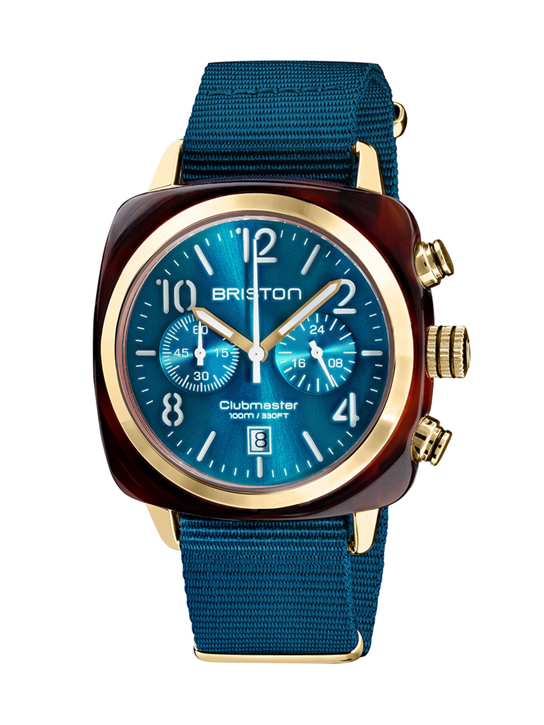 BRISTON Clubmaster Classic Unisex Printed Analogue Chronograph Watch 19140.PYA.T.31.NBD, Blue
BRISTON Clubmaster Classic Unisex Printed Analogue Chronograph Watch 19140.PYA.T.31.NBD, Blue