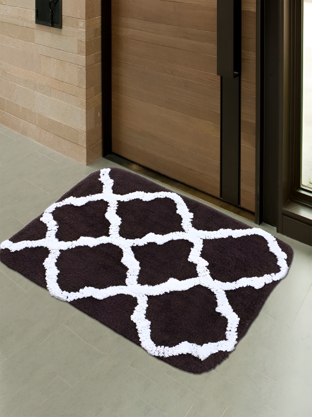 Kuber Industries Blue & Brown 2 Pcs Geometric Pattern Anti-Slip Absorbent Fluffy Doormats
Kuber Industries Blue & Brown 2 Pcs Geometric Pattern Anti-Slip Absorbent Fluffy Doormats