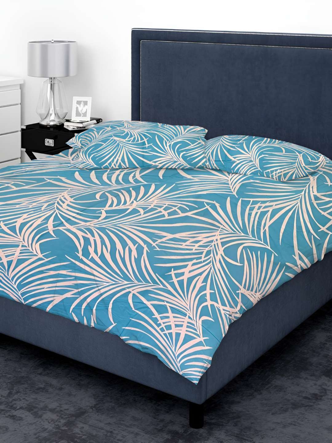 Sleeping Owls- because your sleep matters Blue 144 TC King Bedsheet with 2 Pillow Covers
Sleeping Owls- because your sleep matters Blue 144 TC King Bedsheet with 2 Pillow Covers