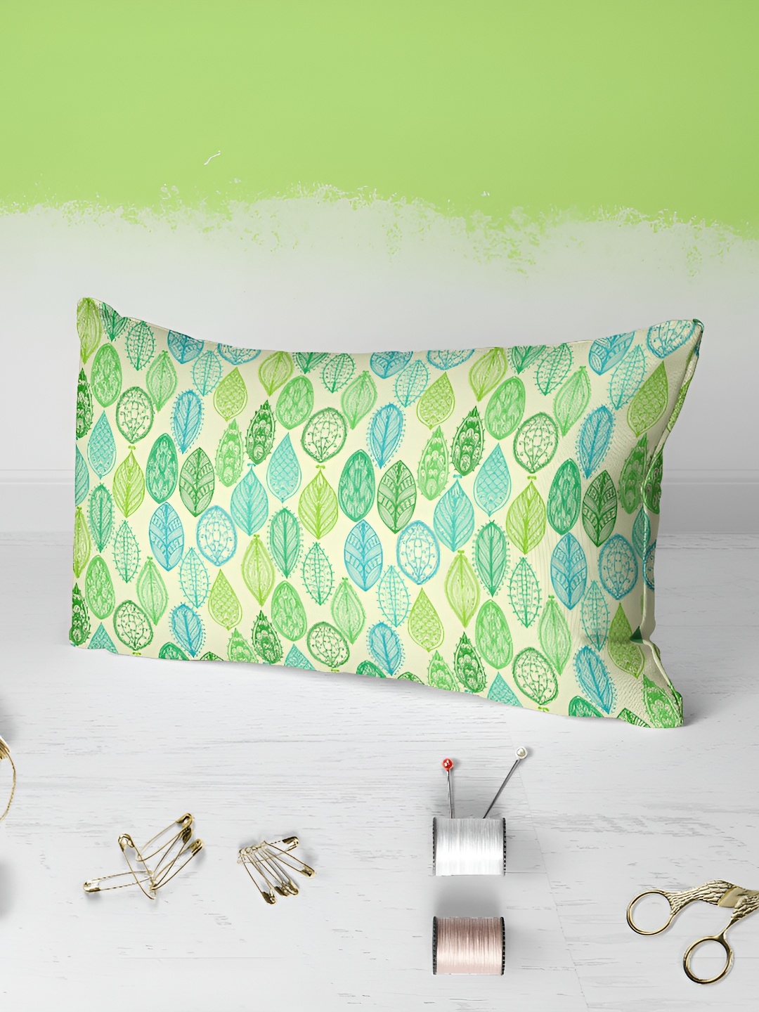 ArtzFolio Green & Blue 2 Pieces Floral Printed Velvet Rectangular Shaped Pillow Covers
ArtzFolio Green & Blue 2 Pieces Floral Printed Velvet Rectangular Shaped Pillow Covers