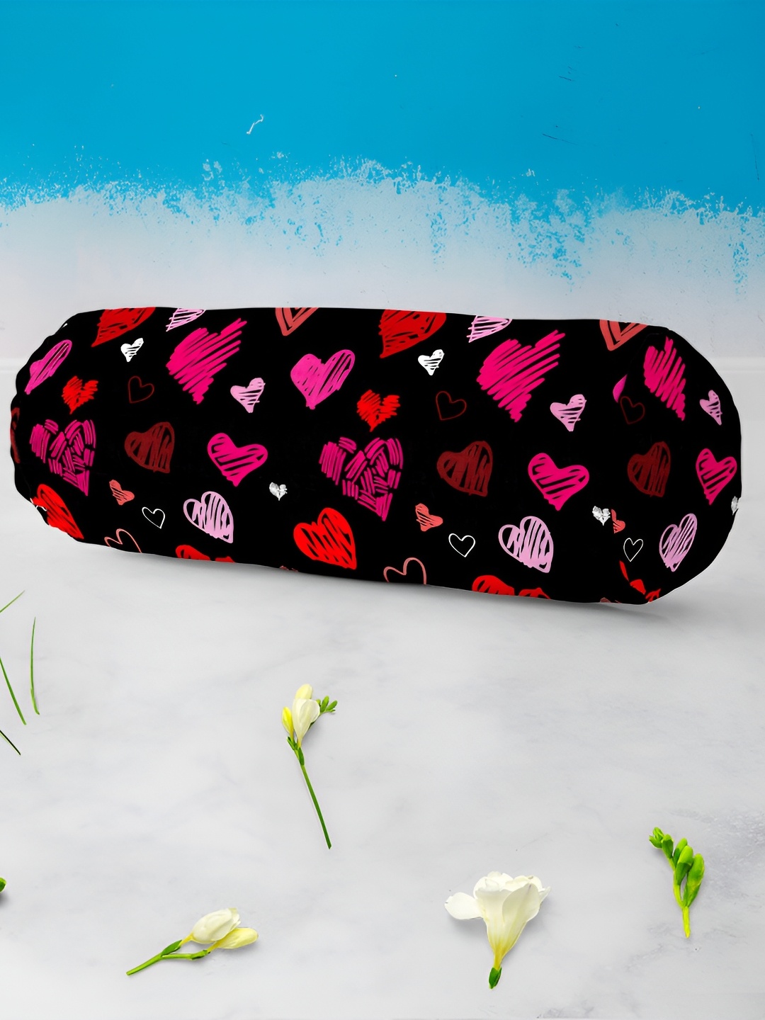 ArtzFolio Black & Pink 2 Pieces Geometric Printed Velvet Eco-Friendly Bolster Covers
ArtzFolio Black & Pink 2 Pieces Geometric Printed Velvet Eco-Friendly Bolster Covers