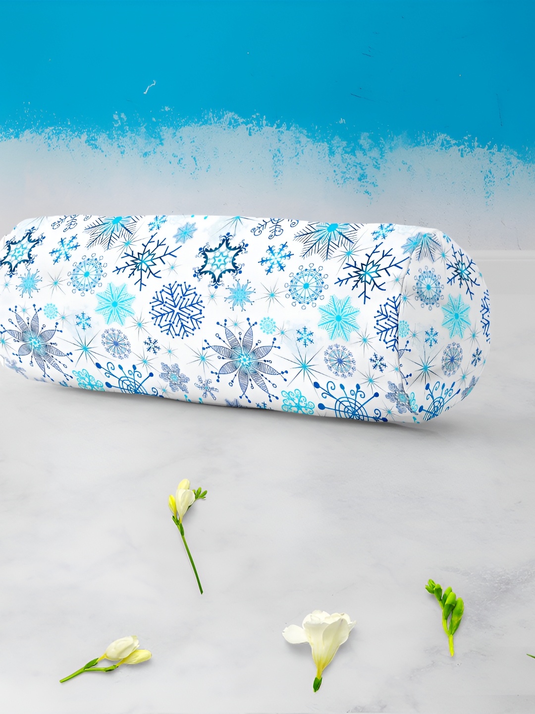 ArtzFolio 2 Pieces White & Blue Printed Cotton Canvas Bolster Covers with Concealed Zipper
ArtzFolio 2 Pieces White & Blue Printed Cotton Canvas Bolster Covers with Concealed Zipper