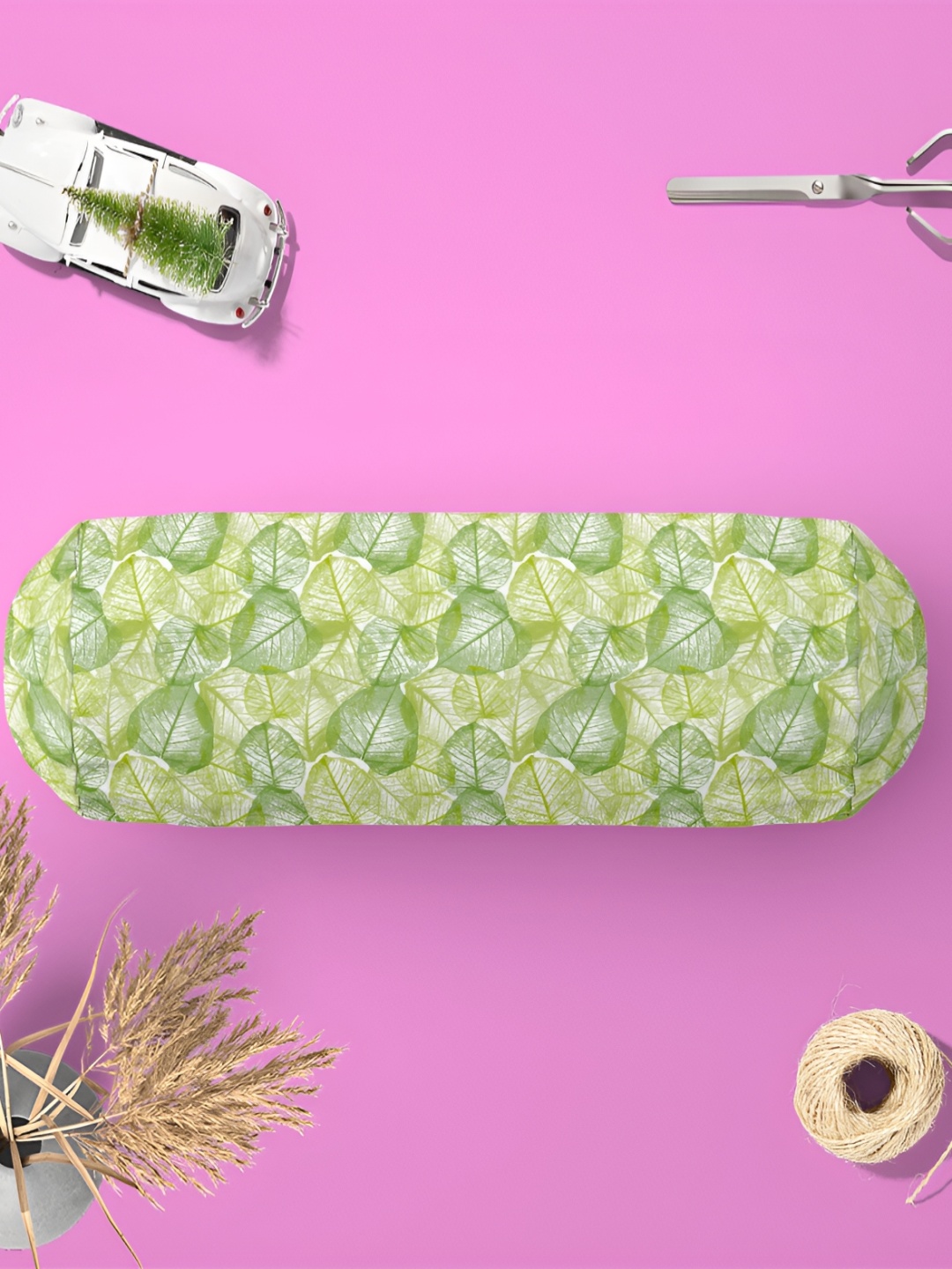 ArtzFolio 2-pcs White & Green Printed Cotton Canvas Bolster Covers with Concealed Zipper
ArtzFolio 2-pcs White & Green Printed Cotton Canvas Bolster Covers with Concealed Zipper