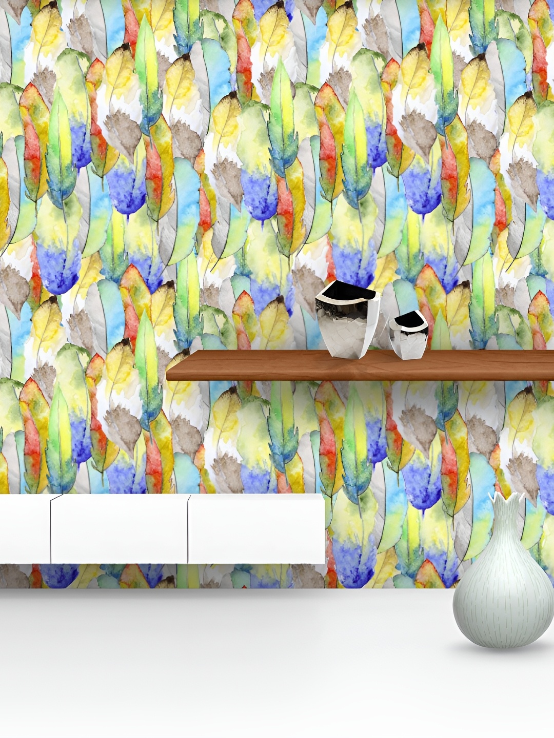 ArtzFolio Yellow & Blue Printed Self-Adhesive Water-Resistant Wallpaper Sticker
ArtzFolio Yellow & Blue Printed Self-Adhesive Water-Resistant Wallpaper Sticker