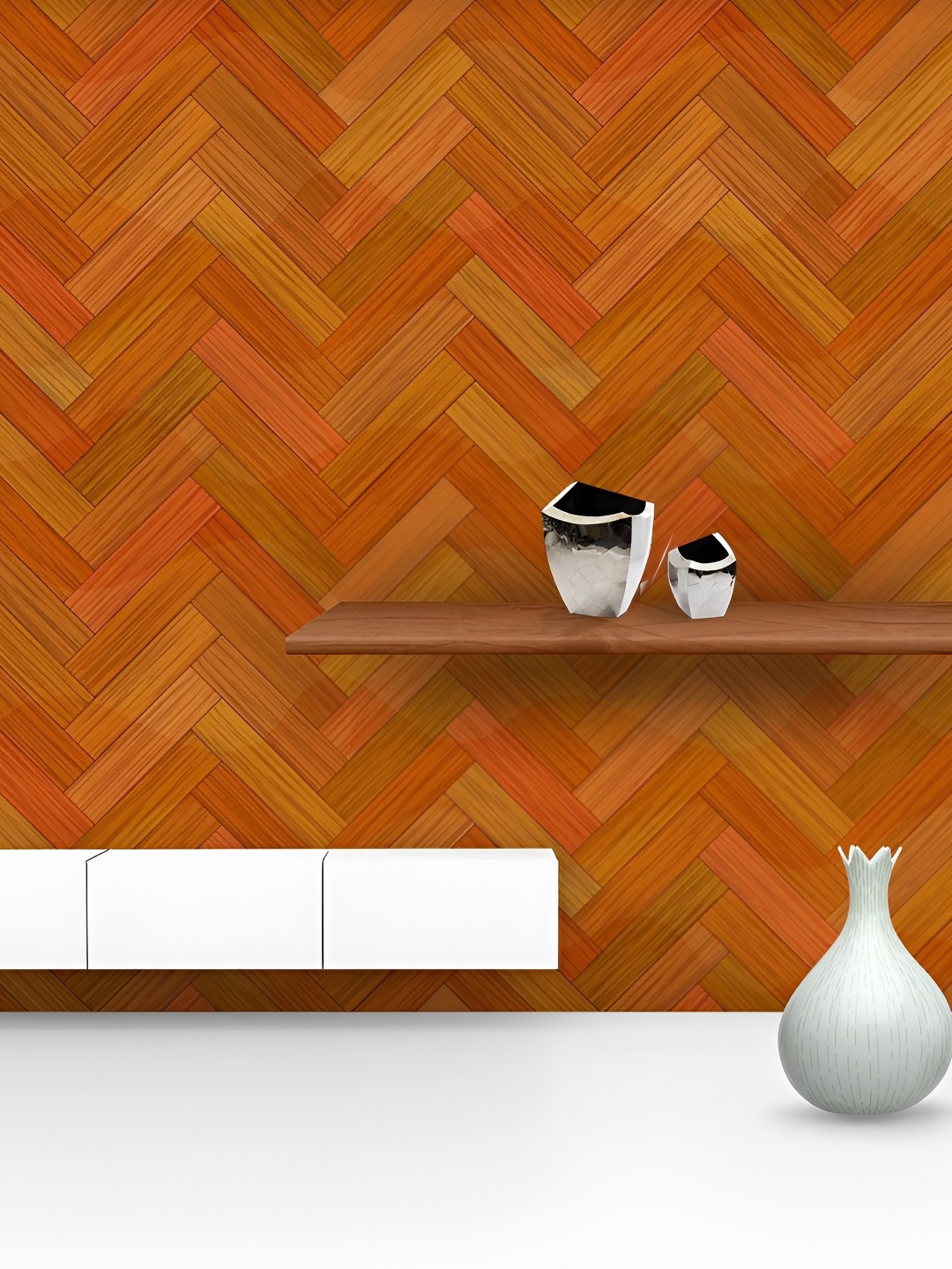 ArtzFolio Brown Geometric Printed Peel & Stick Non-PVC Vinyl Self-Adhesive Wallpaper
ArtzFolio Brown Geometric Printed Peel & Stick Non-PVC Vinyl Self-Adhesive Wallpaper
