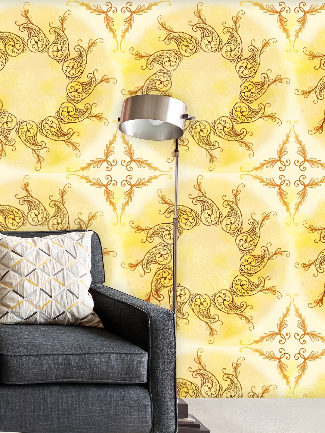 ArtzFolio Yellow Ethnic Motifs Printed Non-PVC Self-Adhesive Peel & Stick Wallpaper
ArtzFolio Yellow Ethnic Motifs Printed Non-PVC Self-Adhesive Peel & Stick Wallpaper