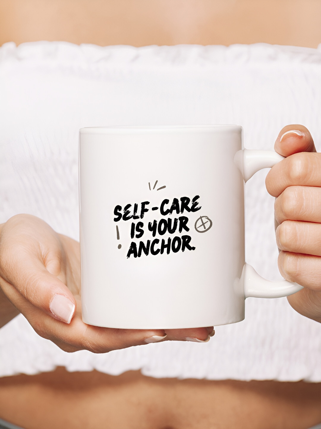 The Decor Lane White & Black Printed Ceramic Glossy Mug 325 ml
The Decor Lane White & Black Printed Ceramic Glossy Mug 325 ml