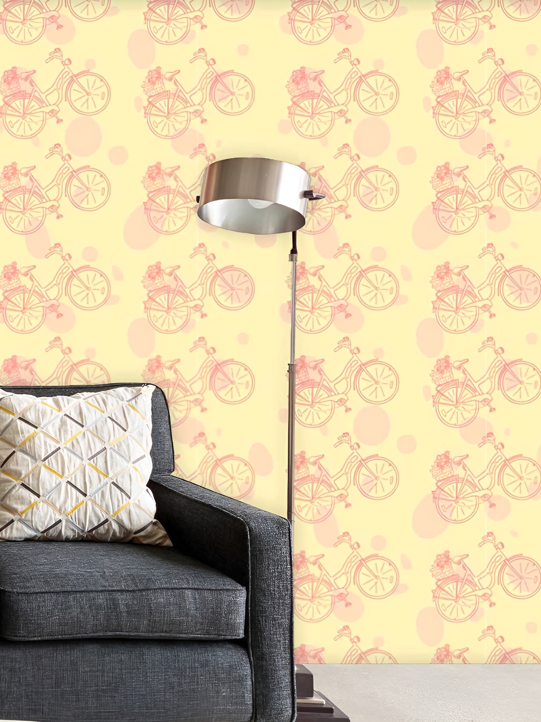 ArtzFolio Geometric Printed Self Adhesive Waterproof Wallpaper 20 x 432 inch, Beige
ArtzFolio Geometric Printed Self Adhesive Waterproof Wallpaper 20 x 432 inch, Beige