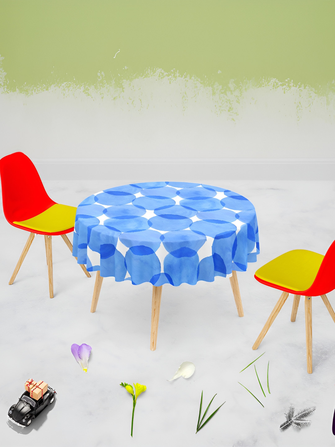 ArtzFolio Blue & White Geometric Printed Anti-Slip Round 4-Seater Table Cover
ArtzFolio Blue & White Geometric Printed Anti-Slip Round 4-Seater Table Cover