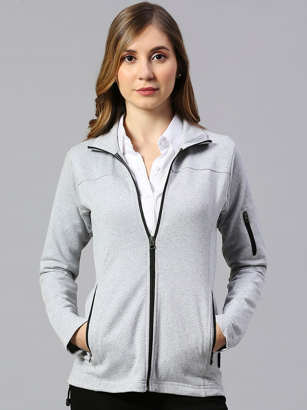 Dream of Glory Inc Mock Collar Windcheater Antimicrobial Pure Cotton Sporty Jacket, Grey
Dream of Glory Inc Mock Collar Windcheater Antimicrobial Pure Cotton Sporty Jacket, Grey