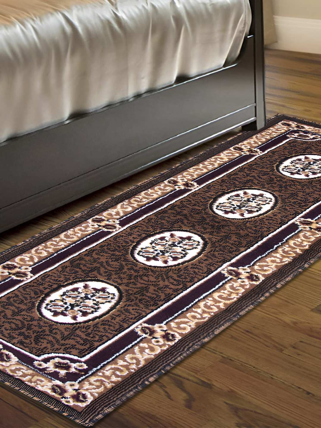 Carpet Galore Brown Ethnic Motif Printed Floor Mat 
Carpet Galore Brown Ethnic Motif Printed Floor Mat