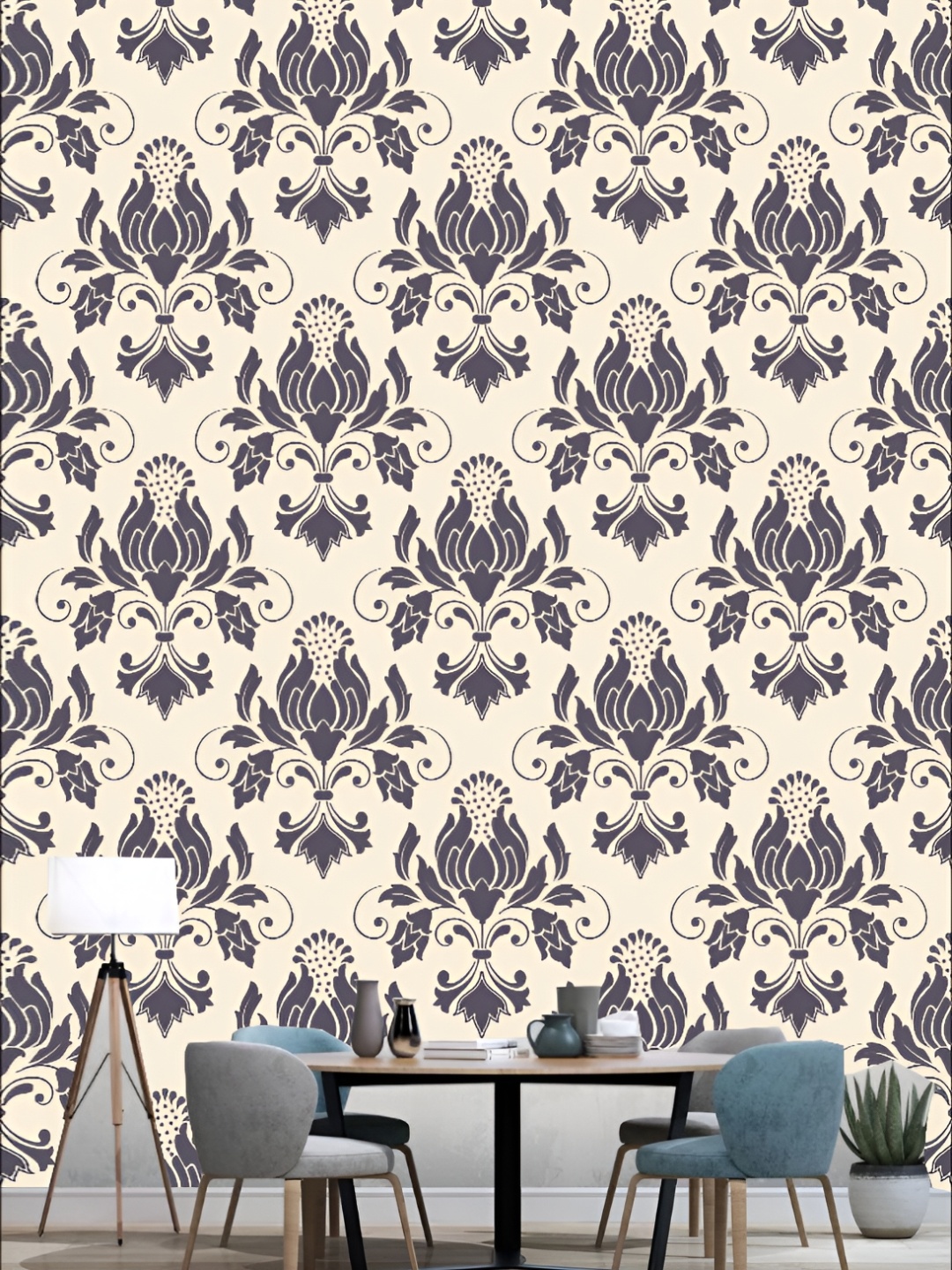 KSHIRSA Beige & Black Ethnic Motifs Printed Self-Adhesive Laminated Wallpaper Sticker
KSHIRSA Beige & Black Ethnic Motifs Printed Self-Adhesive Laminated Wallpaper Sticker
