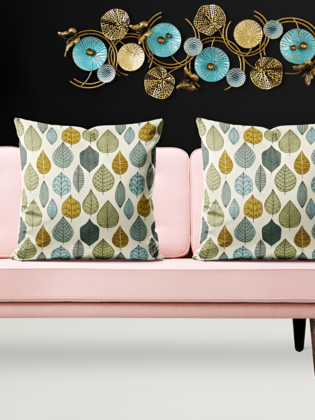 ArtzFolio Beige & Green 5 Pieces Floral Printed Velvet Square Cushion Covers
ArtzFolio Beige & Green 5 Pieces Floral Printed Velvet Square Cushion Covers