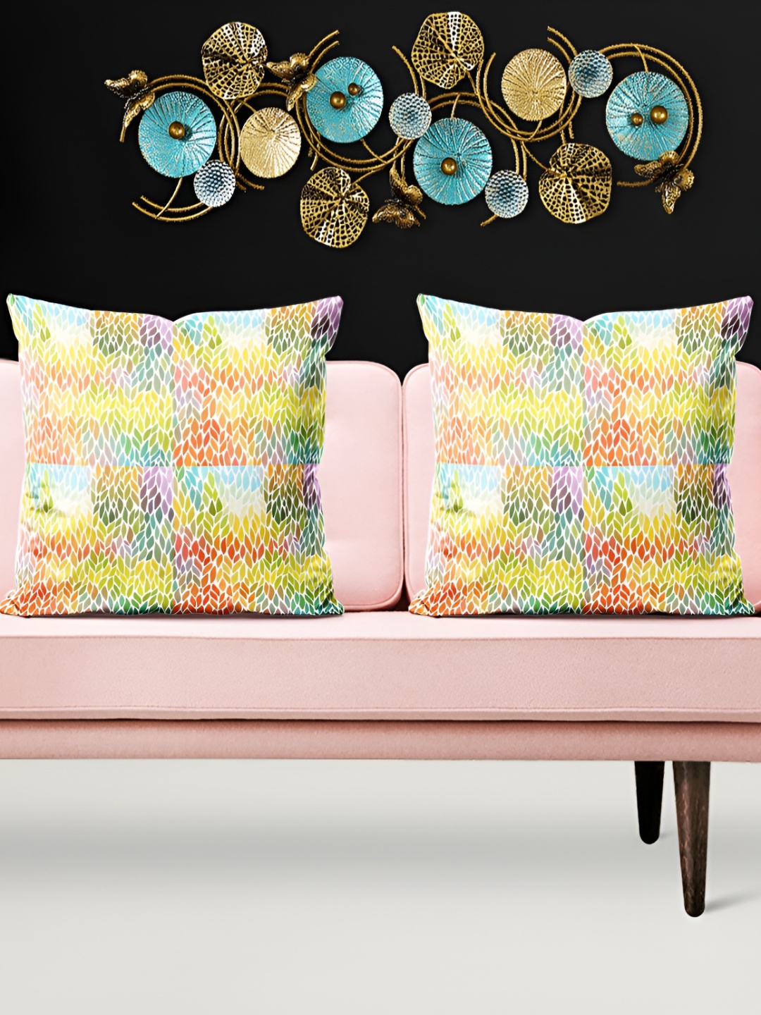 ArtzFolio Yellow & Green 5 Pieces Floral Printed Velvet Square Cushion Covers
ArtzFolio Yellow & Green 5 Pieces Floral Printed Velvet Square Cushion Covers