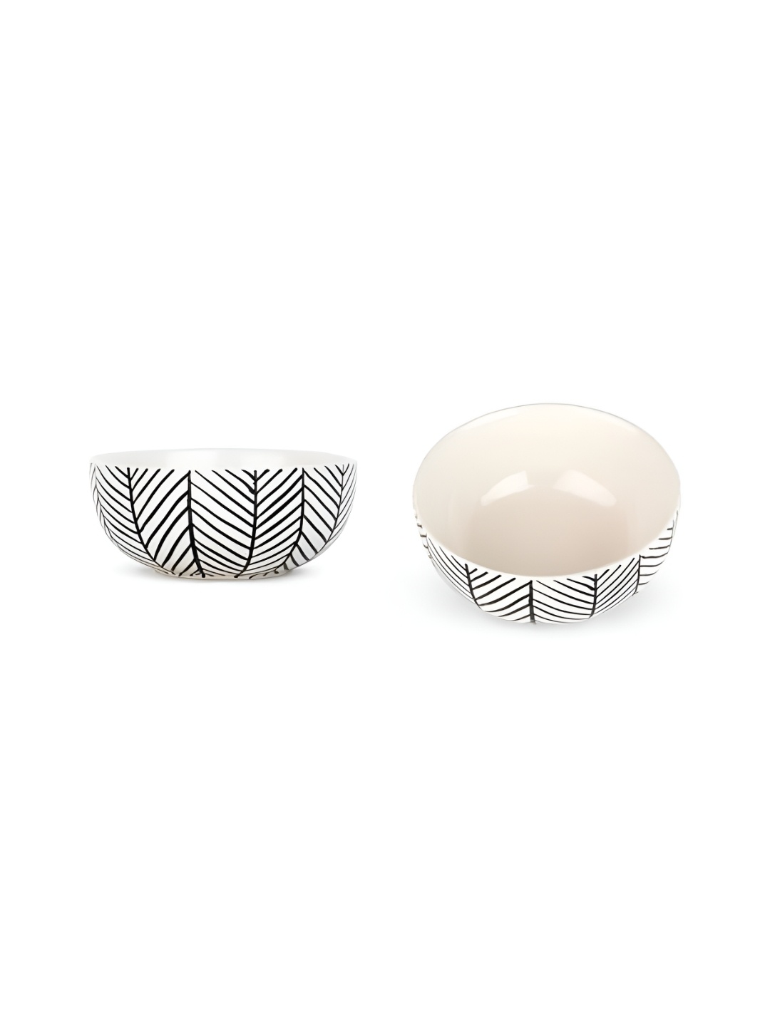 The Better Home White & Green 2Pcs Textured Ceramic Glossy Microwave Safe Bowls
The Better Home White & Green 2Pcs Textured Ceramic Glossy Microwave Safe Bowls