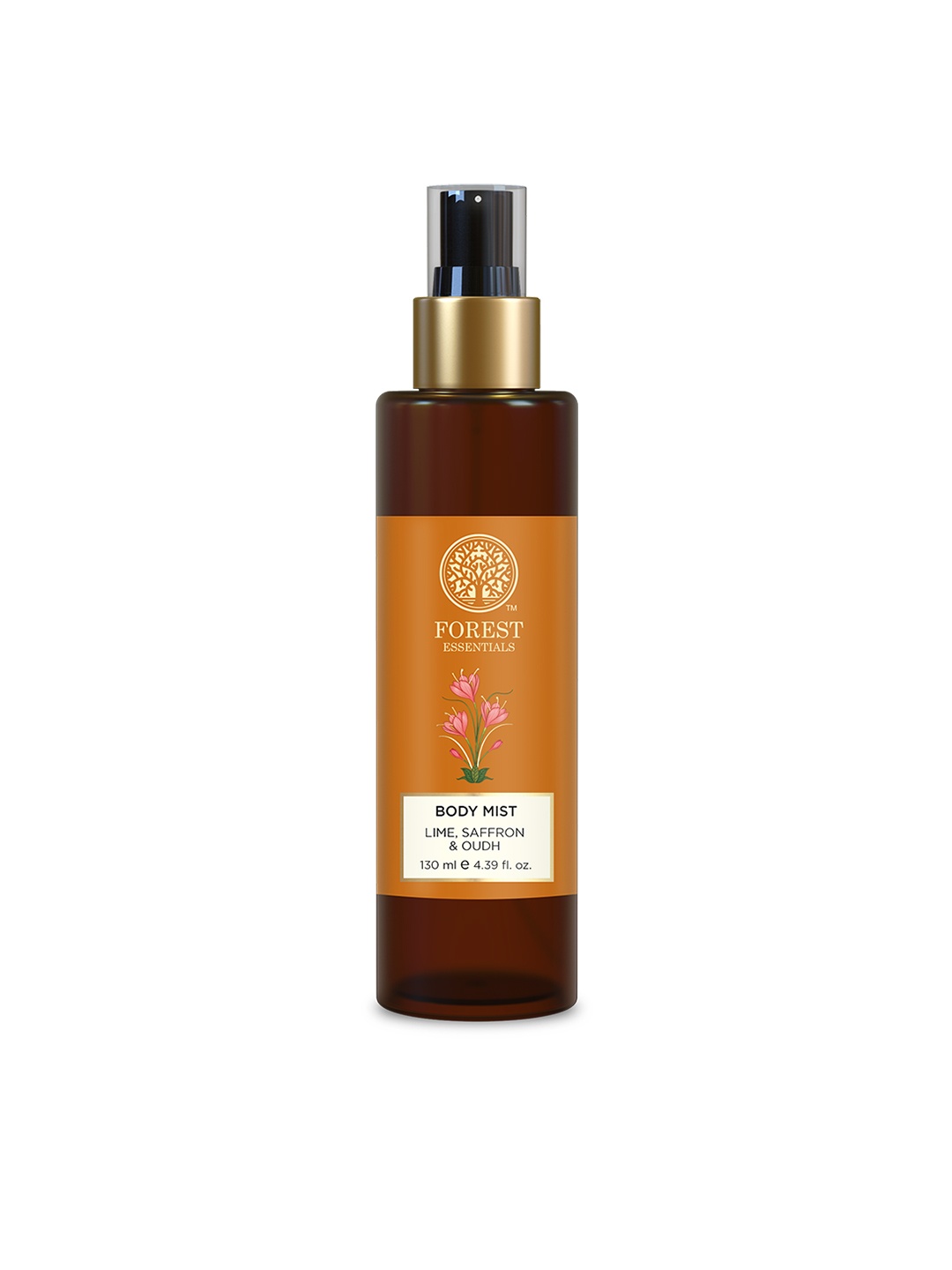 Forest Essentials Lime Saffron & Oudh Body Mist With Long Lasting Aroma - 130ml, Orange
Forest Essentials Lime Saffron & Oudh Body Mist With Long Lasting Aroma - 130ml, Orange