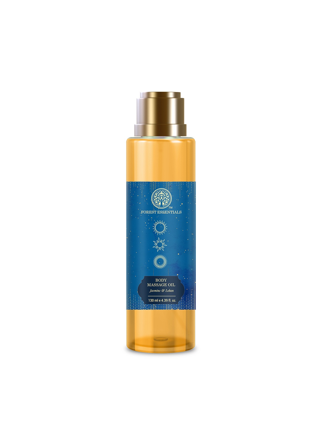 Forest Essentials Jasmine & Loban Body Massage Oil For Moisture & Nourishment - 130ml, Blue
Forest Essentials Jasmine & Loban Body Massage Oil For Moisture & Nourishment - 130ml, Blue