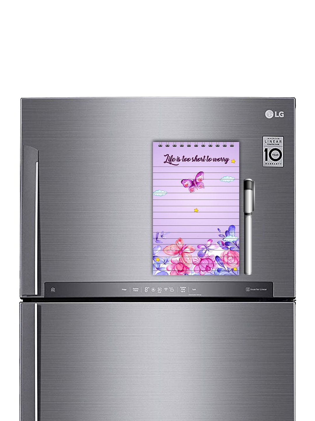 ARTBUG Lavender & Pink To do List Printed Decorative Fridge Magnet Notepad With Marker
ARTBUG Lavender & Pink To do List Printed Decorative Fridge Magnet Notepad With Marker