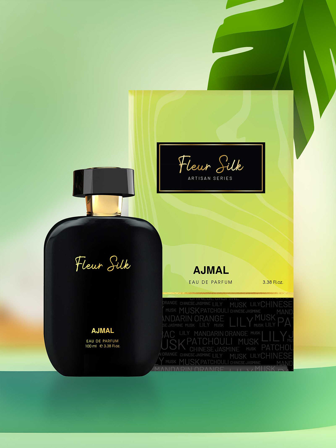 Ajmal Women Artisan Fleur Silk Perfume Long Lasting Eau De Parfum - 100ml, Green
Ajmal Women Artisan Fleur Silk Perfume Long Lasting Eau De Parfum - 100ml, Green