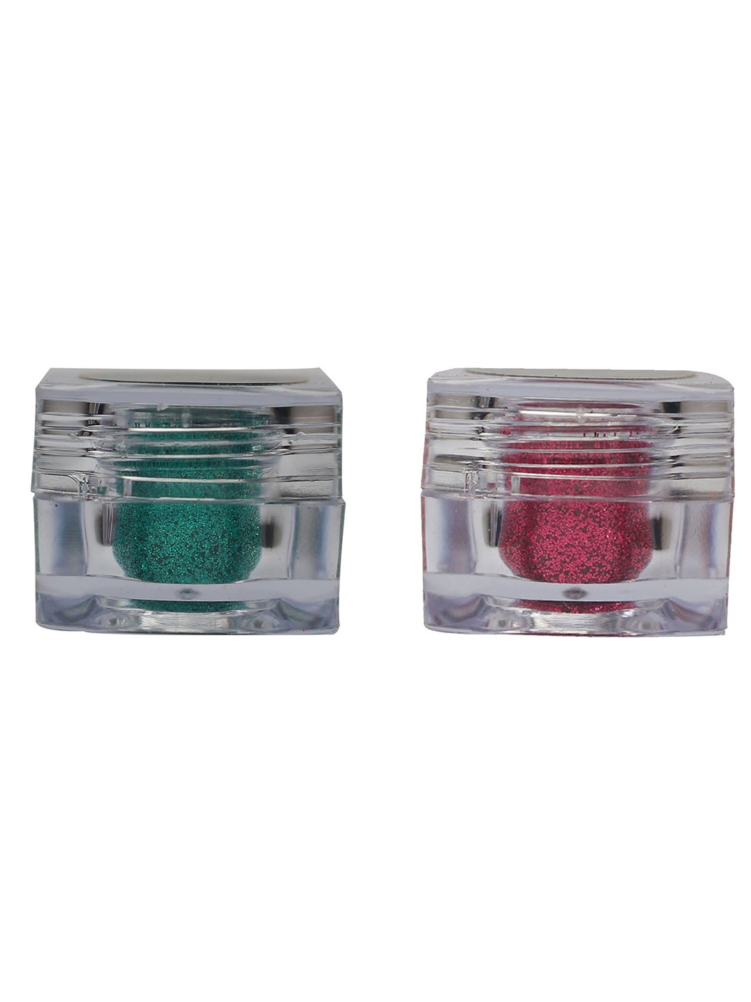 Veoni BELLE Holographic Set Of 2 HD Glitter Eyeshadow-5g Each-Sea Green 12-Dark Pink 04
Veoni BELLE Holographic Set Of 2 HD Glitter Eyeshadow-5g Each-Sea Green 12-Dark Pink 04