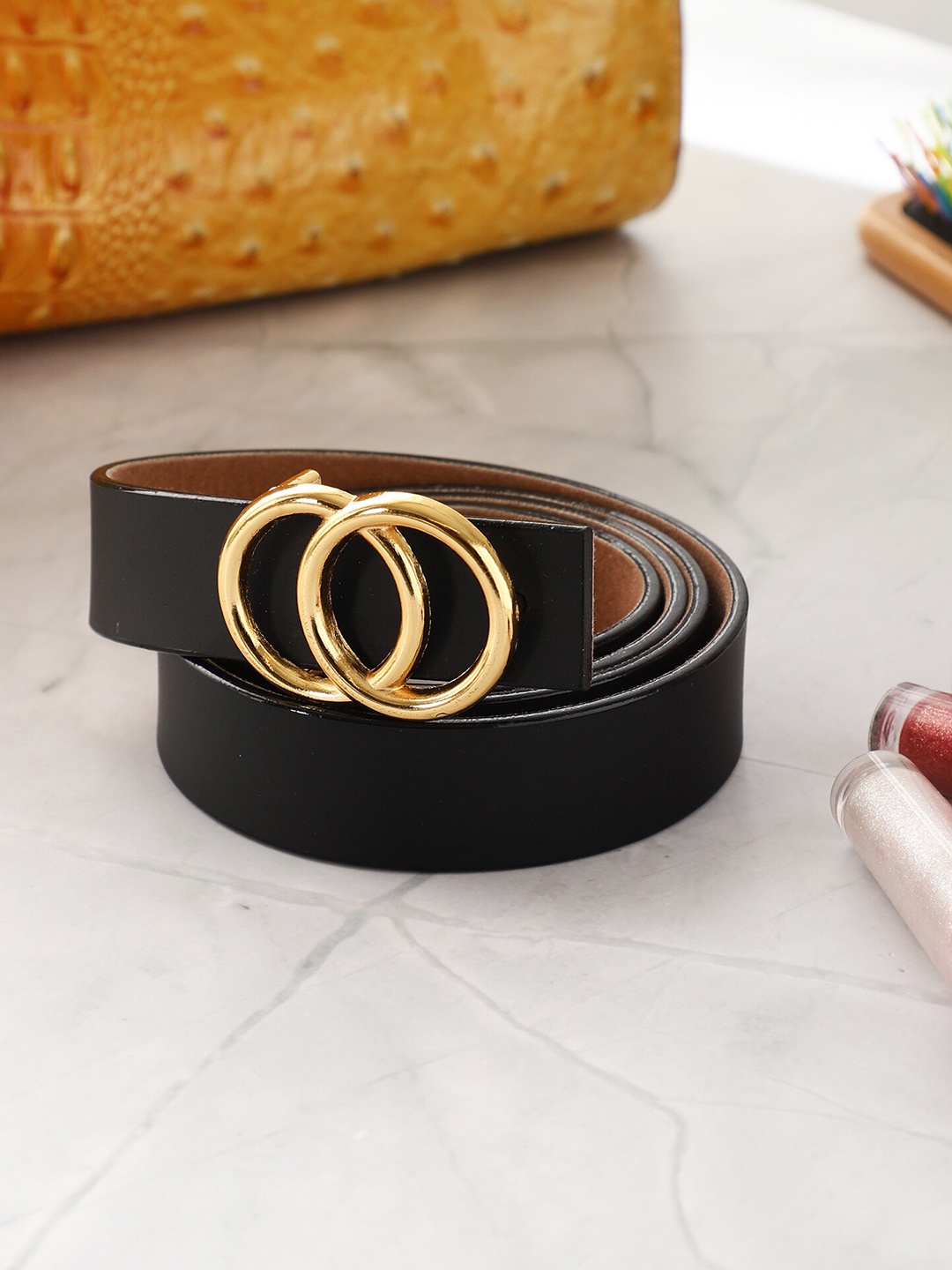 DIAN Women PU Belt, Black