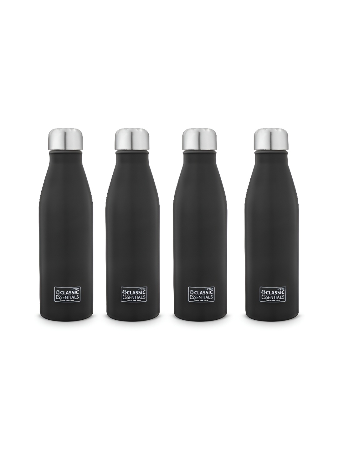 Classic Essentials Black & White 4 Pieces Stainless Steel Water Bottles 1 L Each
Classic Essentials Black & White 4 Pieces Stainless Steel Water Bottles 1 L Each