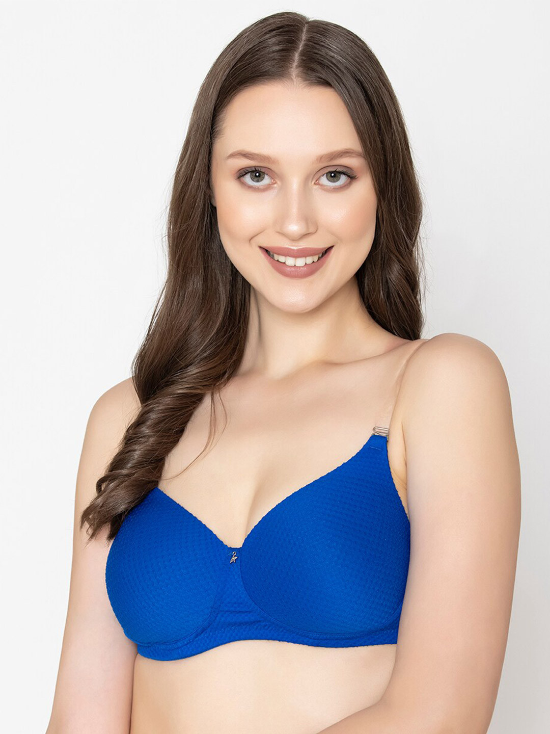 B'ZAR Full Coverage Lightly Padded Backless Bubble Bra With All Day Comfort, Navy blue
B'ZAR Full Coverage Lightly Padded Backless Bubble Bra With All Day Comfort, Navy blue