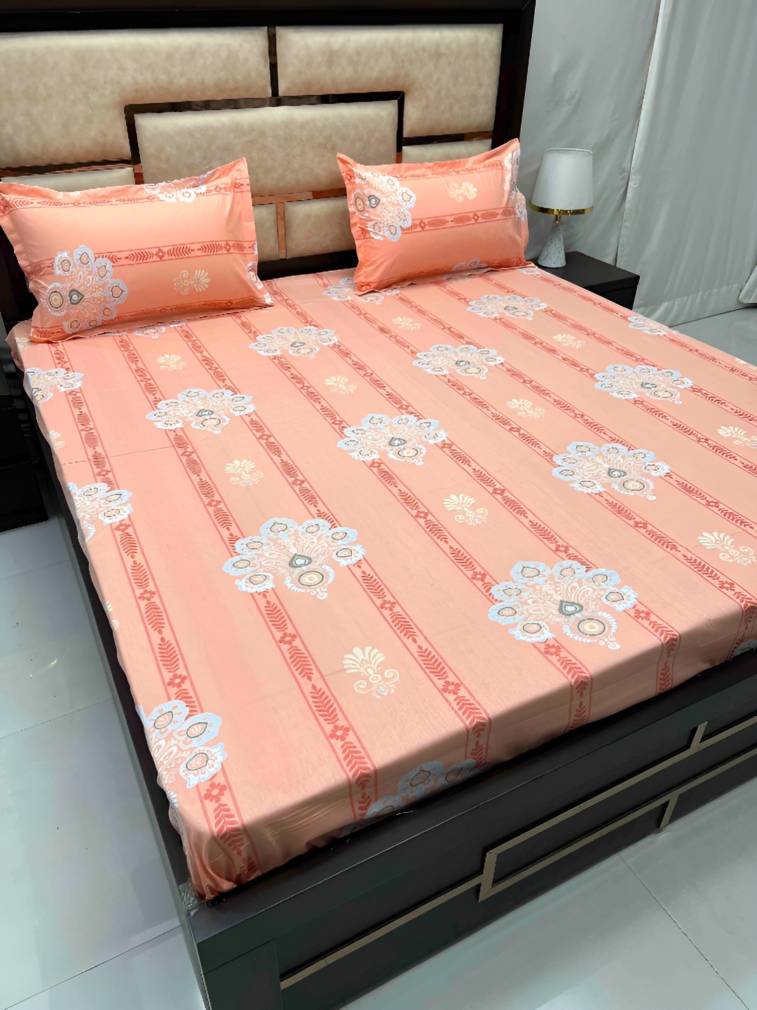 Pure Decor Orange Ethnic Motifs Printed 230 TC Pure Cotton Queen Bedsheet & 2 Pillow Cover
Pure Decor Orange Ethnic Motifs Printed 230 TC Pure Cotton Queen Bedsheet & 2 Pillow Cover