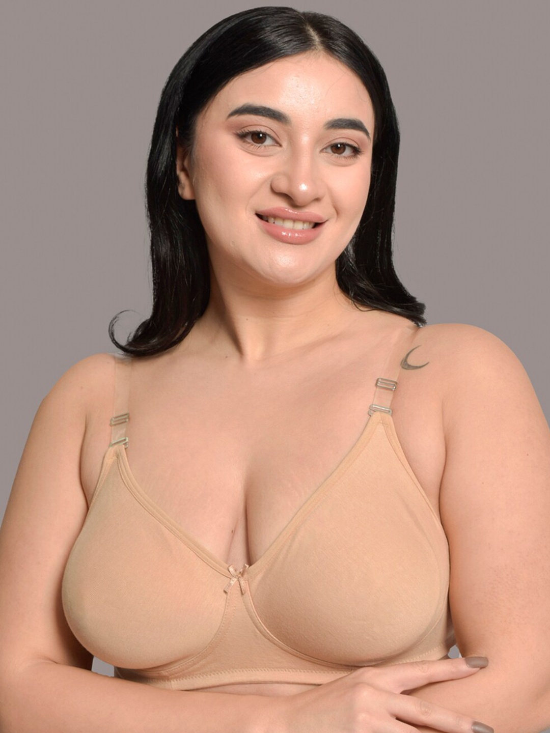 Inner Sense Plus Size Non-Wired Non Padded Anti Odour Anti Microbial T-shirt Bra, Beige
Inner Sense Plus Size Non-Wired Non Padded Anti Odour Anti Microbial T-shirt Bra, Beige