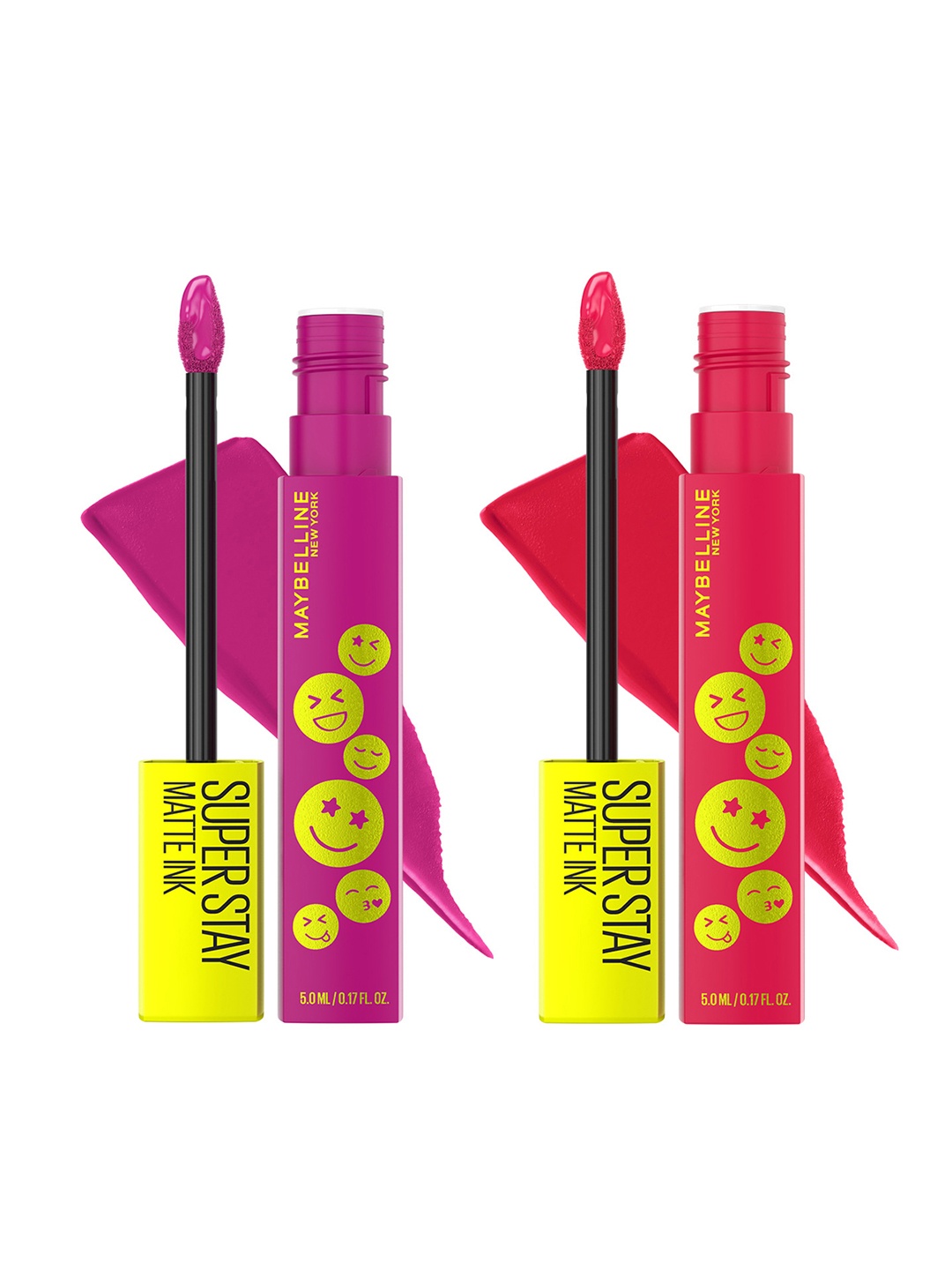 Maybelline Set of 2 New York Superstay Matte Ink Lipstick 5ml Each - Motivator & Reviver, Pink
Maybelline Set of 2 New York Superstay Matte Ink Lipstick 5ml Each - Motivator & Reviver, Pink