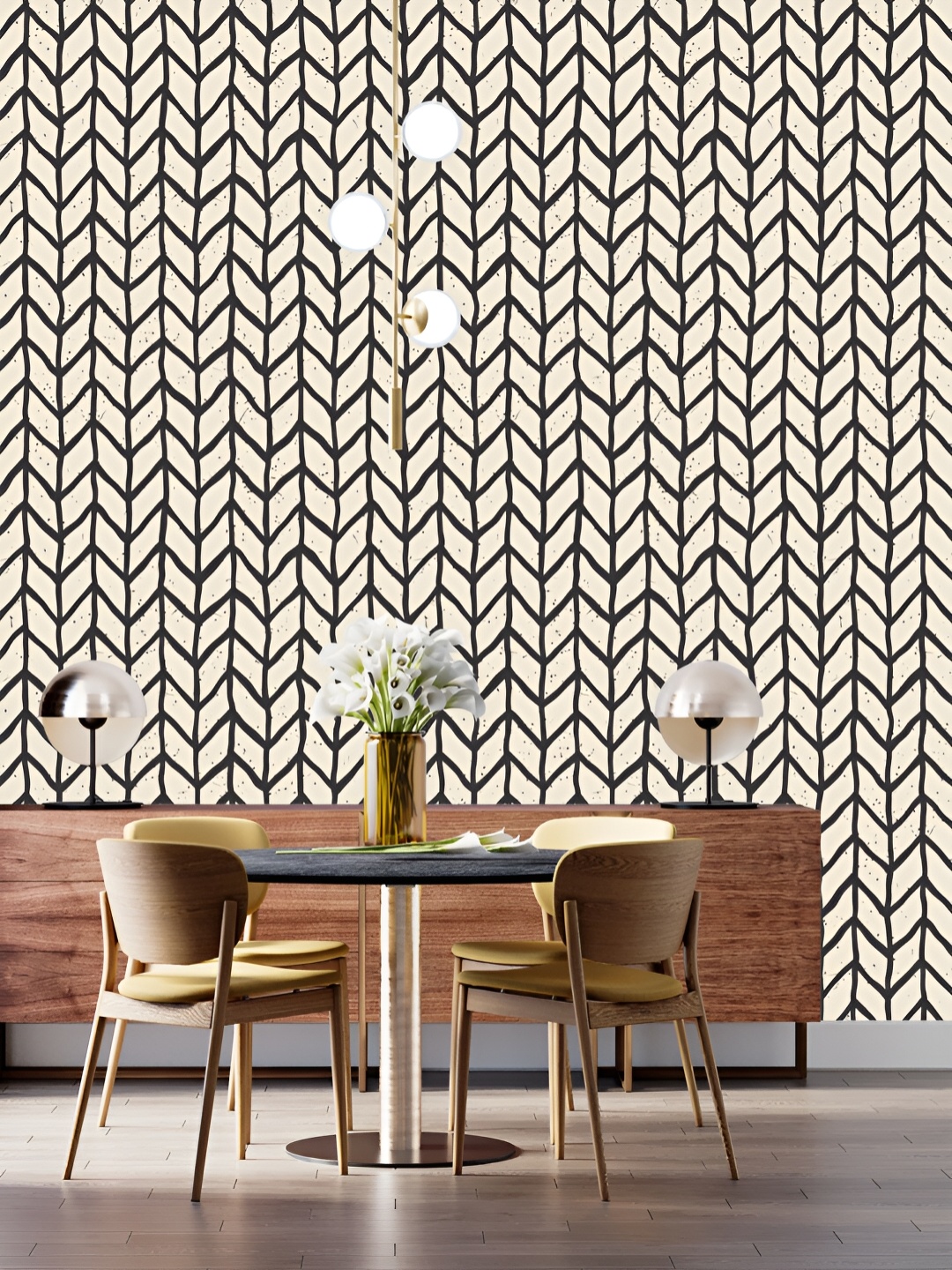 DWELLSINDIA White & Black Abstract Printed Self-Adhesive Waterproof Laminated Wallpaper
DWELLSINDIA White & Black Abstract Printed Self-Adhesive Waterproof Laminated Wallpaper